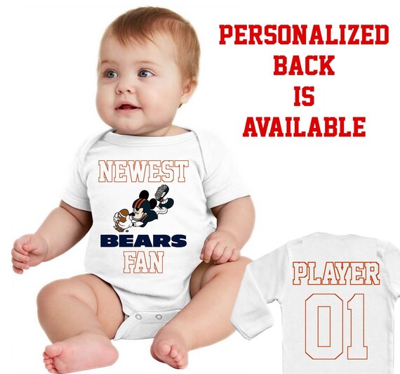 personalized baby bears jersey