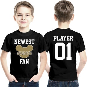 الغازيات Kids Saints Newest Fan Mickey Shirt Personalized New Orleans | Etsy الغازيات الغازيات Kids Saints Newest Fan Mickey Shirt Personalized New Orleans | Etsy الغازيات