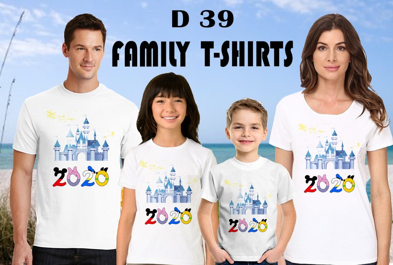 etsy disneyland family shirts