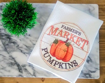 Fall Decorative Hand Towels| Hand Towels| Home Decor| Kitchen Decor| Bathroom Decor| Home and Living| Microfiber Waffle Hand Towel