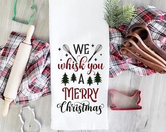 Toalha de mão de Natal | Toalha de mão de cozinha de Natal | Toalhas de mão de cozinha | Decoração de cozinha | Decoração de Natal