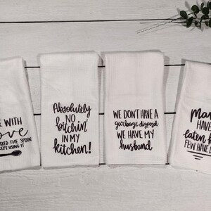 Song Lyric Kitchen Towel, You Can Go Your Own Way, Fleetwood Mac, Vintage  Housewife Funny Kitchen Towel, Tea Towel, Dish Towels, 