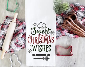 Toalha de mão de Natal | Toalha de mão de cozinha de Natal | Toalhas de mão de cozinha | Decoração de cozinha | Decoração de Natal