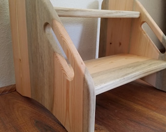 Gift for toddler, Kids stool, Toddler step stool, potty step stool, Bathroom step, Kitchen step stool, Bathroom step stool, Pet step, Stool