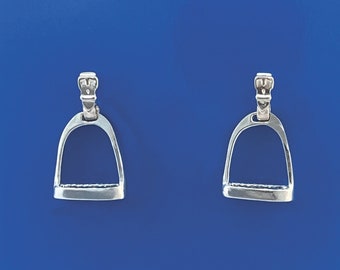 Stirrups earrings in Sterling Silver