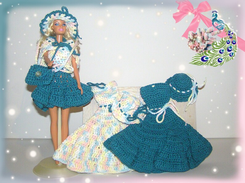 barbie peacock dress