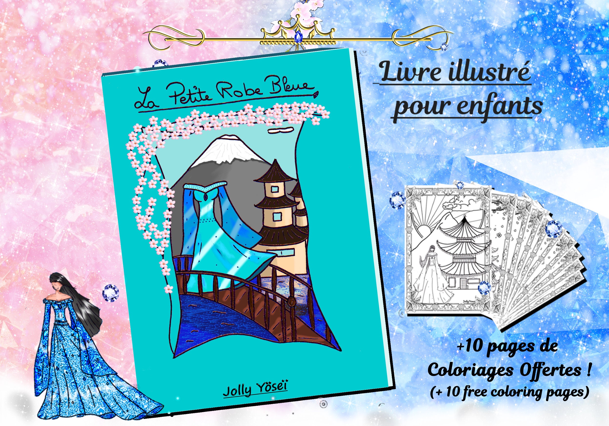 Tale Book History Japan Illustrated Children The Little Etsy Hong Kong
