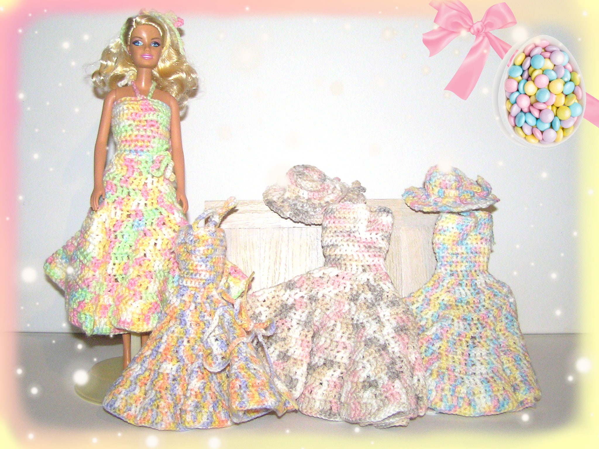 Sweet set Sweet Candies 4 doll Barbie made Etsy