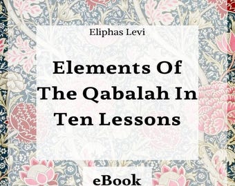 Elements Of The Qabalah In Ten Lessons - eBook [Digital Download]