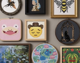 WHOLE Shop Of Cross Stitch Patterns! ALL past, current, future designs in one folder