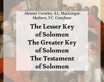 As Chaves e os Testamentos de Salomão, o Rei - Livro Eletrônico em Três Volumes (Download Digital)