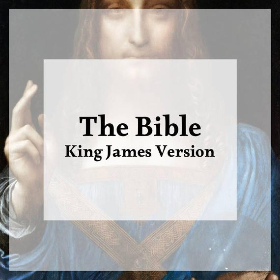 The Holy Bible, King James Version - E-Book [Digital Download]
