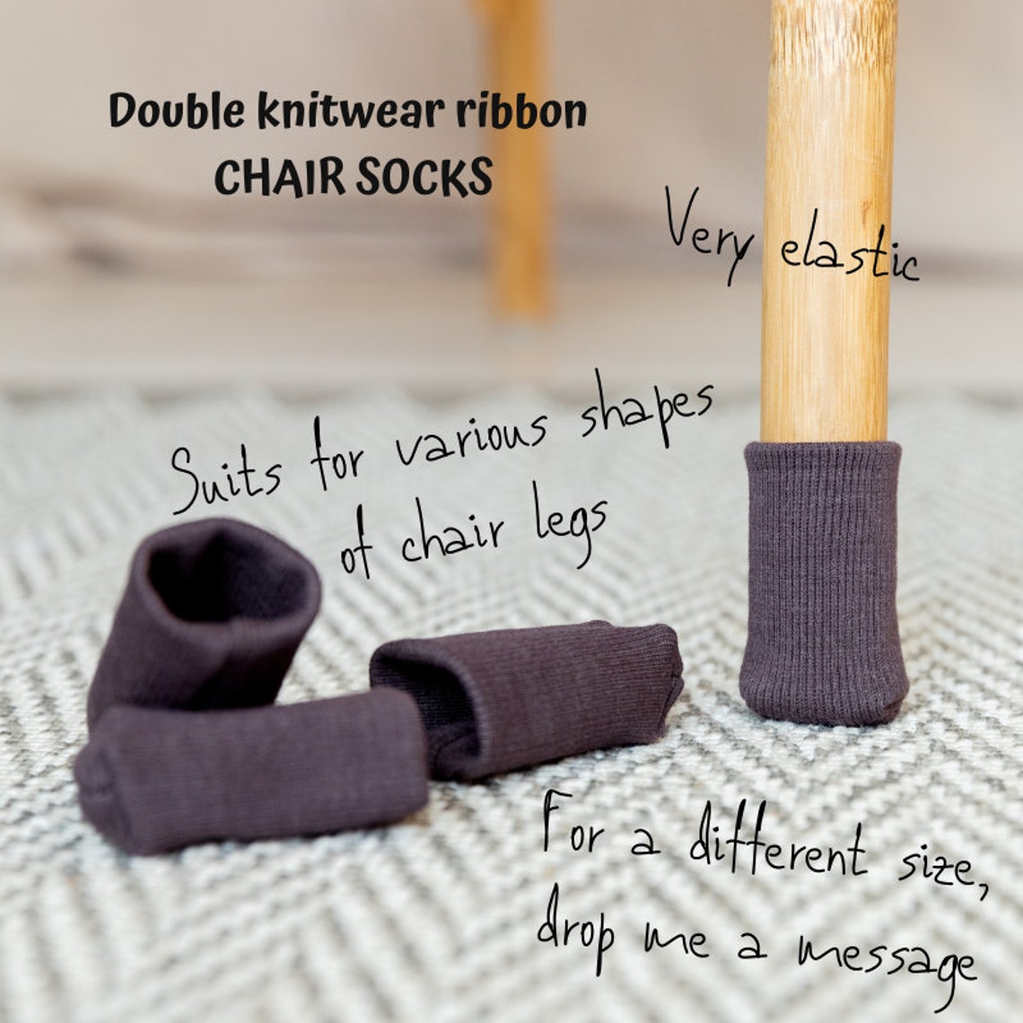 Durable Chair Legs Pads for Kitchen and Dining Room Chairs | Etsy