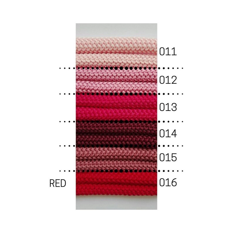 PINK Rope Home Decoration Rope for Crocheting and Knitting Macrame Cord Polyester Rope for DIY Projects