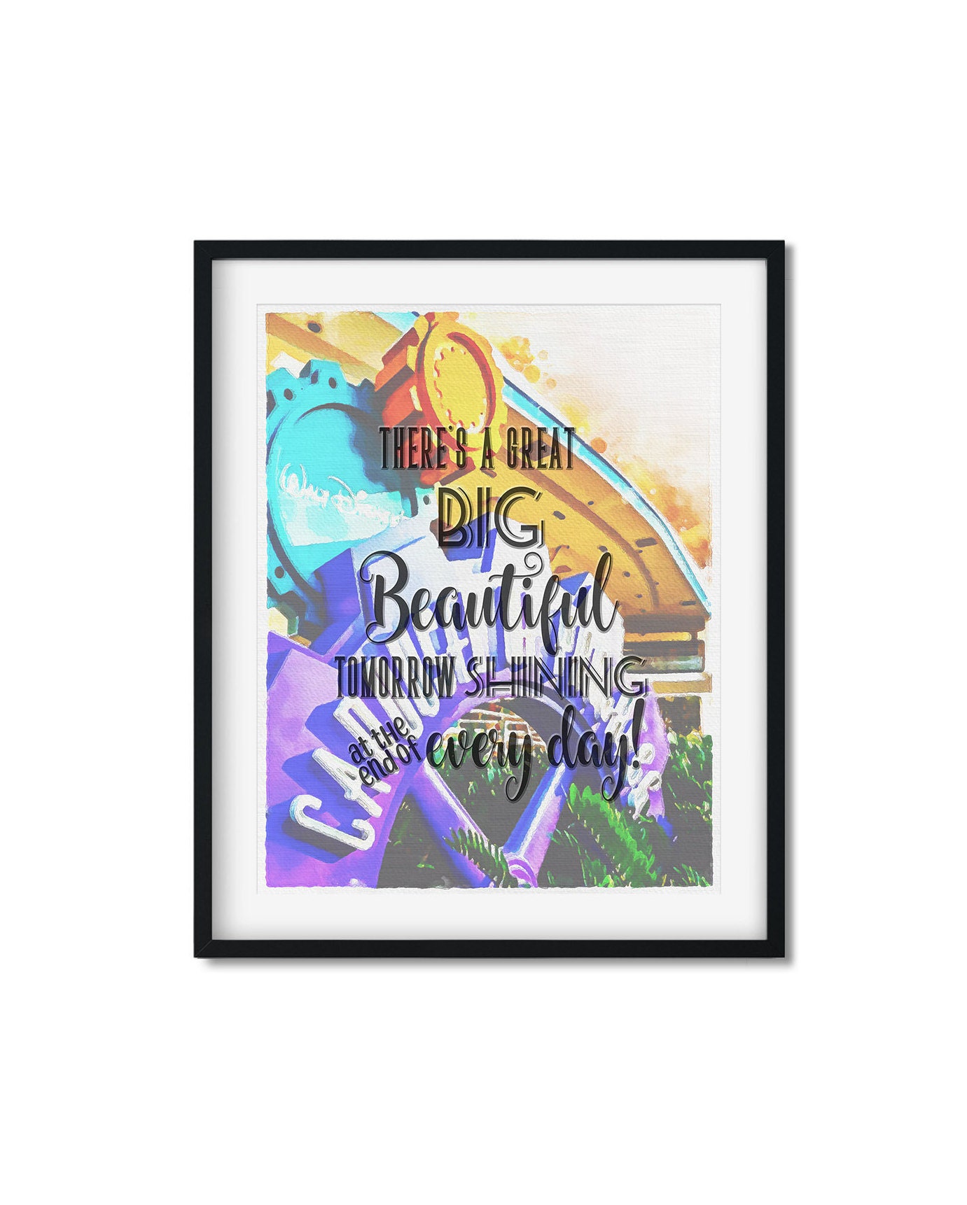 Great Big Beautiful Tomorrow Sign - Etsy