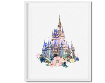 Inkist Nursery Decor Home Decor It/'s a Small World Disneyworld Disneyland Gift For Teen Wall Art Print Fantasyland Disneyland Print
