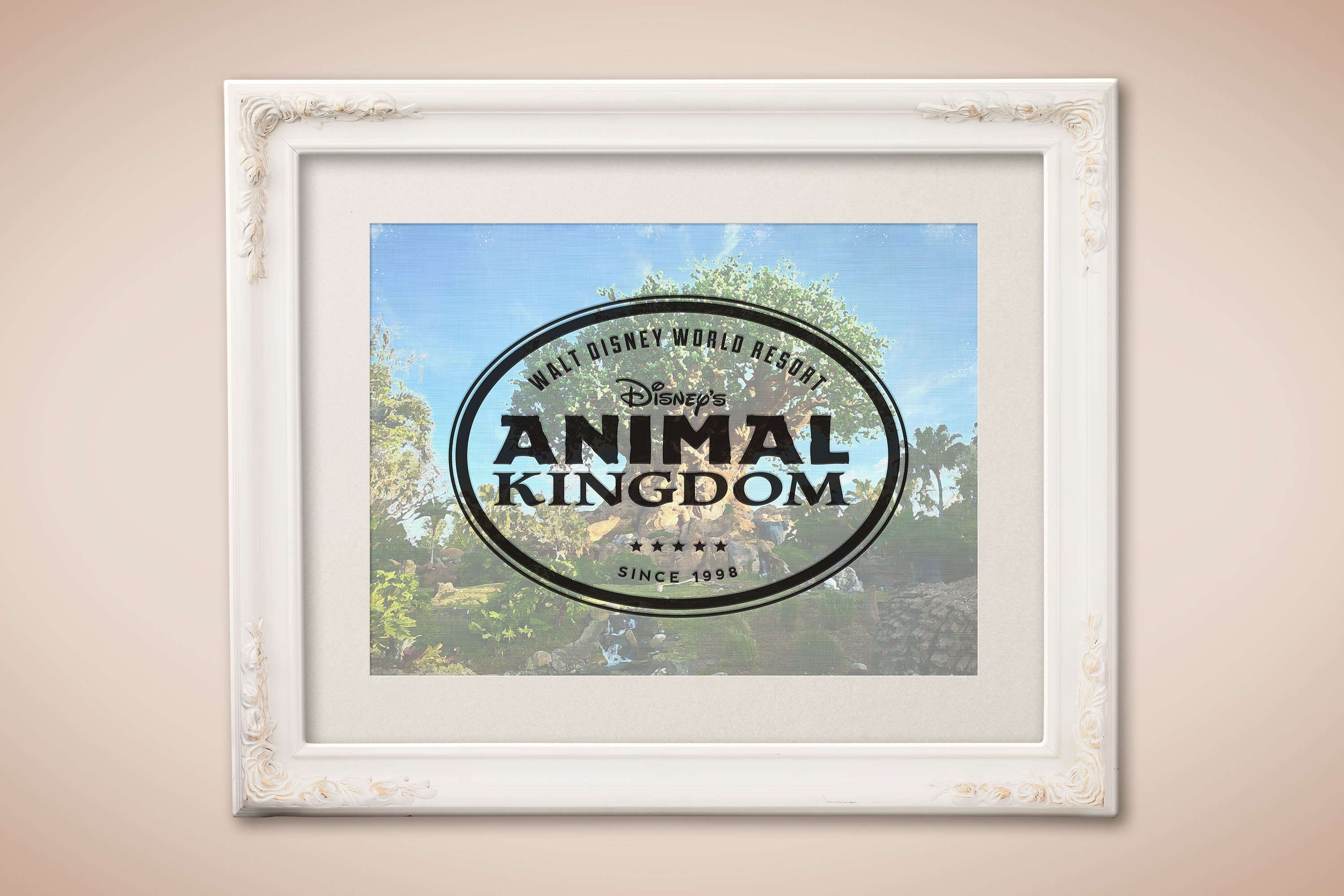Animal Kingdom at Walt Disney World Resort Wall Print Great - Etsy