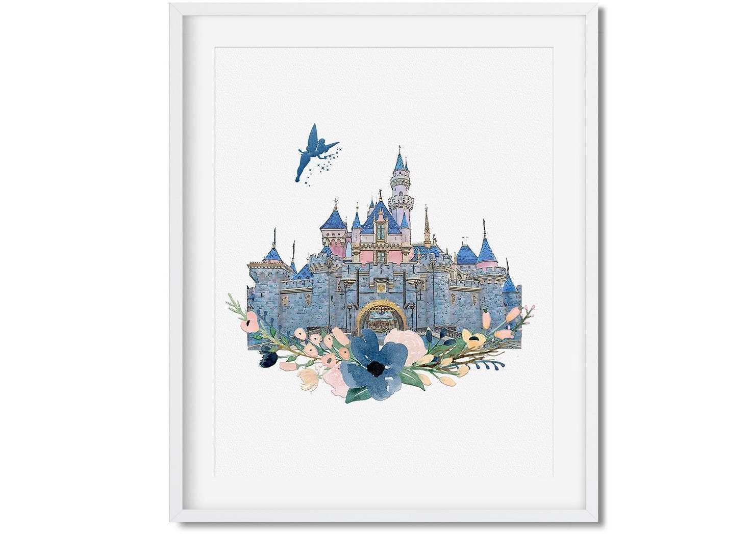 Buy Disneyland Resort: Sleeping Beauty Castle in Watercolor Effect