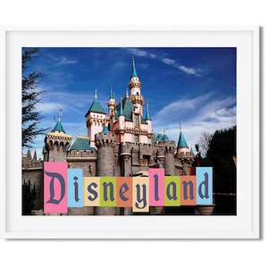 Disneyland Park, Dornröschen Schloss, Disney Urlaub, Disney Home Dekor, Disneyland Art, Disneyland Wand dekor