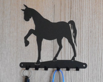 Horse Key Holder Winter Horses Key Hook 