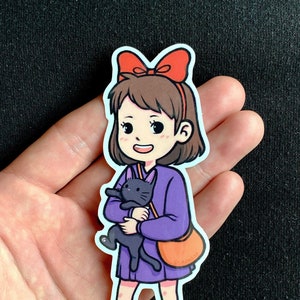 Kiki y Jiji Cat sticker vinilo