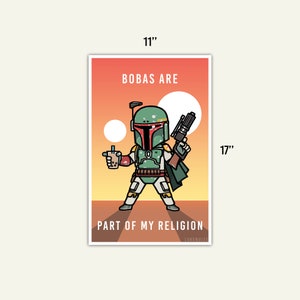 Boba Fett with Boba Print