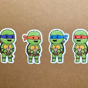 TMNT Boba Stickers Vinyl