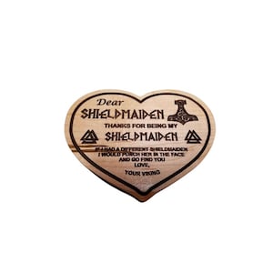 Shieldmaiden Large Plaque