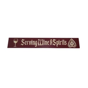 Serving Wine & Spirits