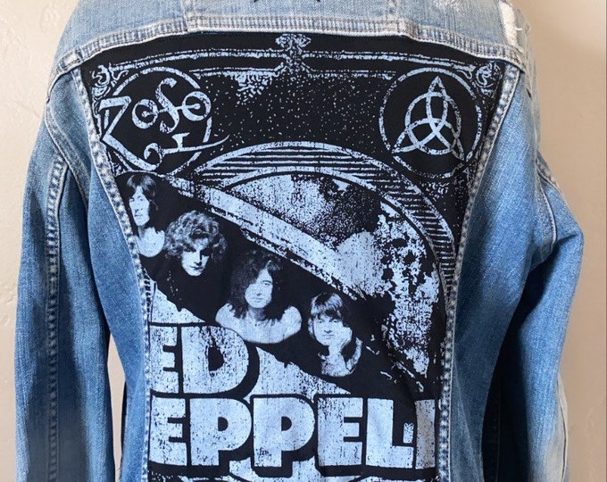 Led Zeppelin Jacket Etsy