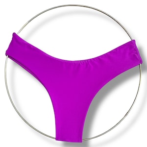 Magenta Cheeky Bikini Bottom