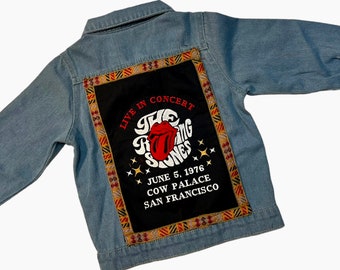 KIDS Rolling Stones Jean Jacket