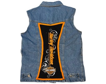 Vintage Harley Davidson Vest