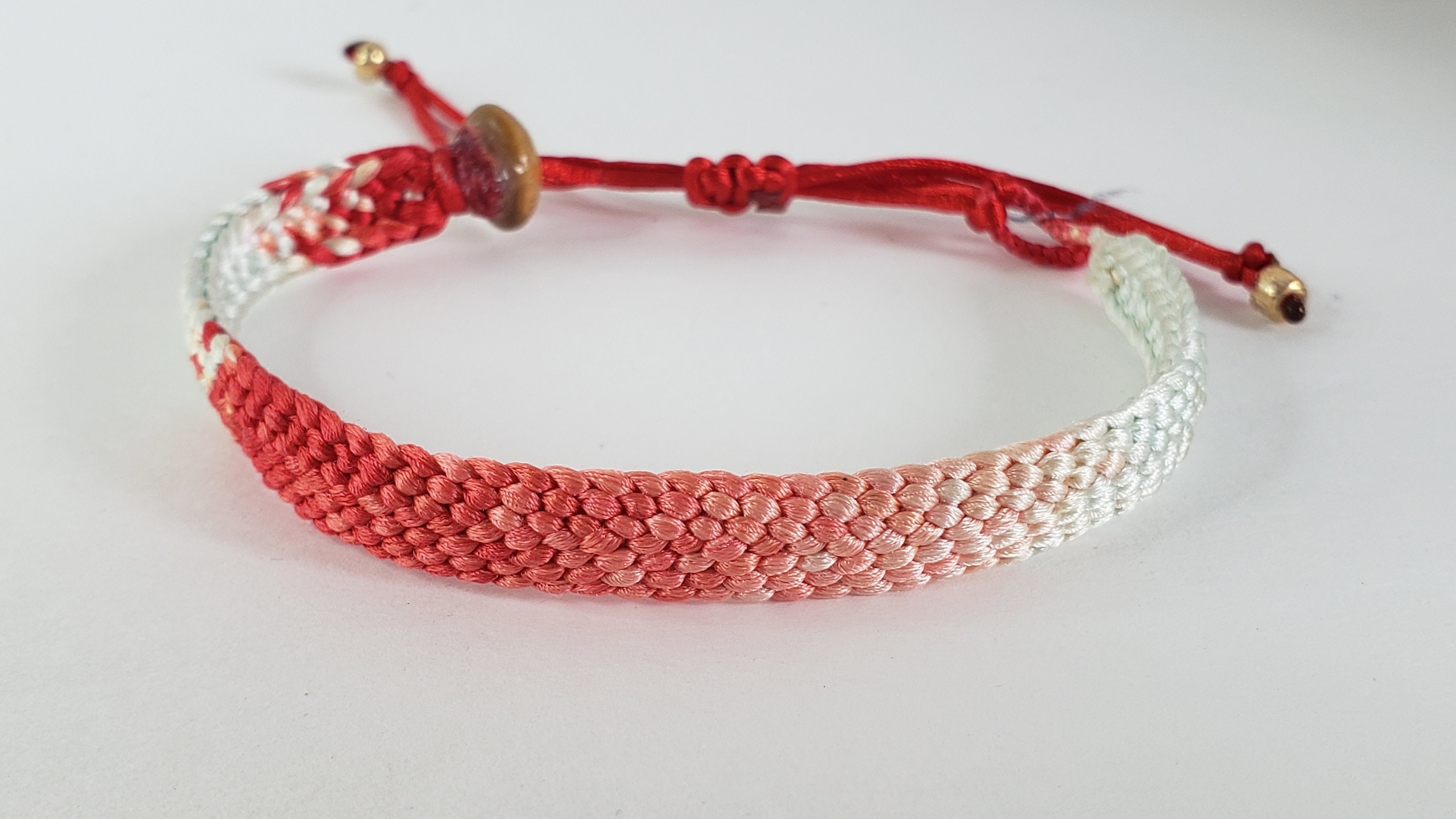 Silk cord bracelet Etsy