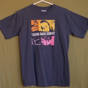 Taking Back Sunday Rare Vintage Band Shirt 00s - Small