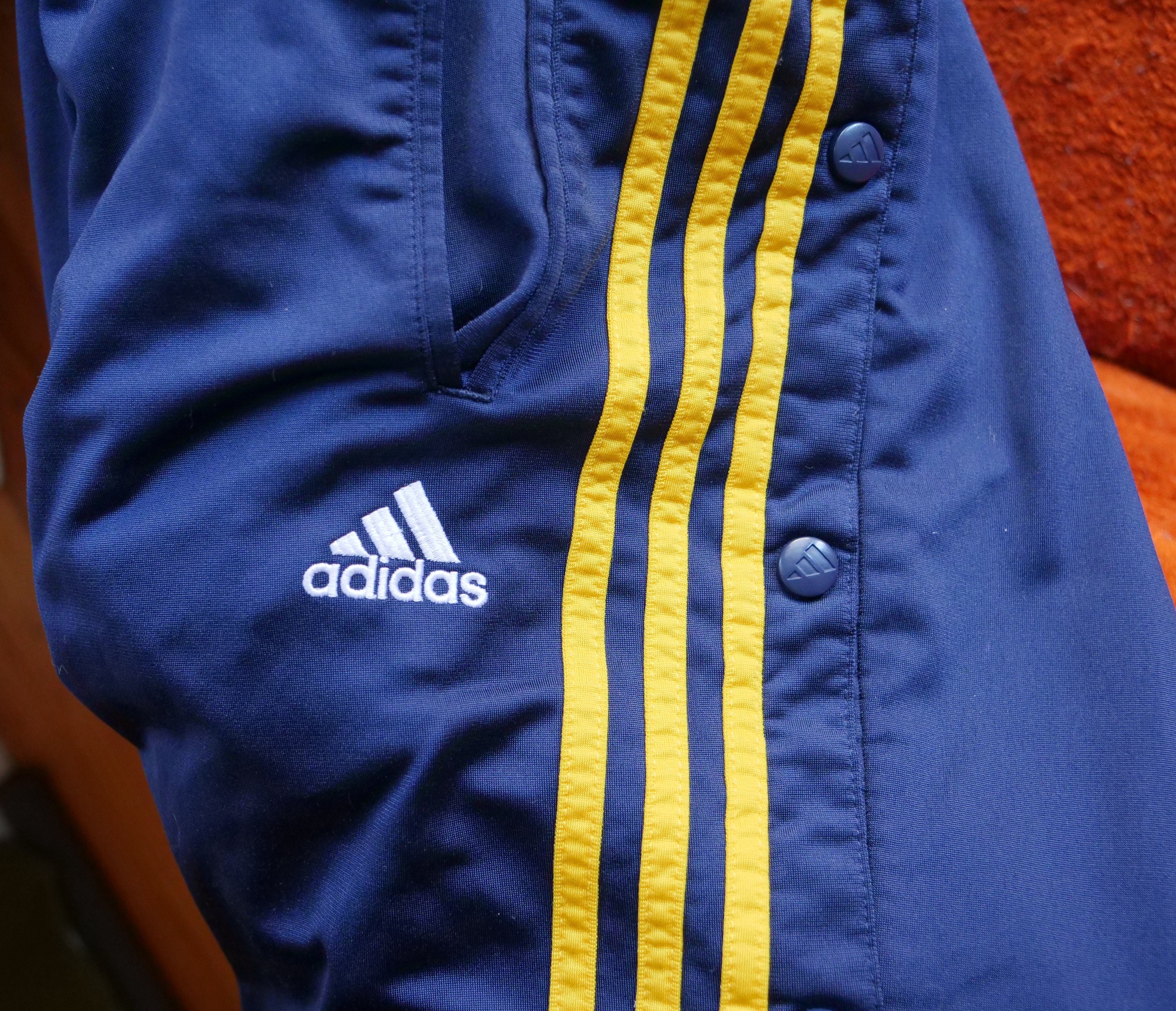 Vintage Adidas Knopfhose Adidas Herren Adidas Knopf Hose