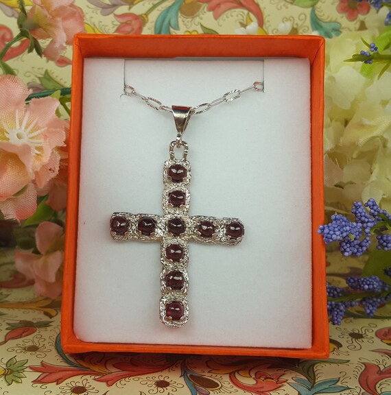 Juliet Inspired Cross Jewel Encrusted 