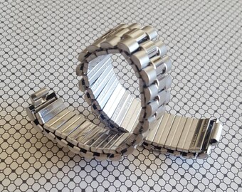 Vintage 1988 Euroflex Speidel Stainless Steel Watch Band Made in USA New In Box