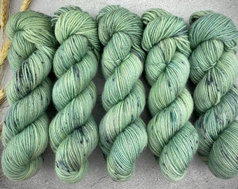 BFL DK Weight | 100% SW Blue-Faced Leicester Wool | Sage Brush | Hand Dyed Yarn | Superwash wool