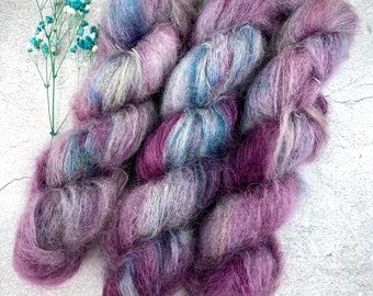 Mohair Silk | Bluewater Breeze | Hand Dyed Yarn