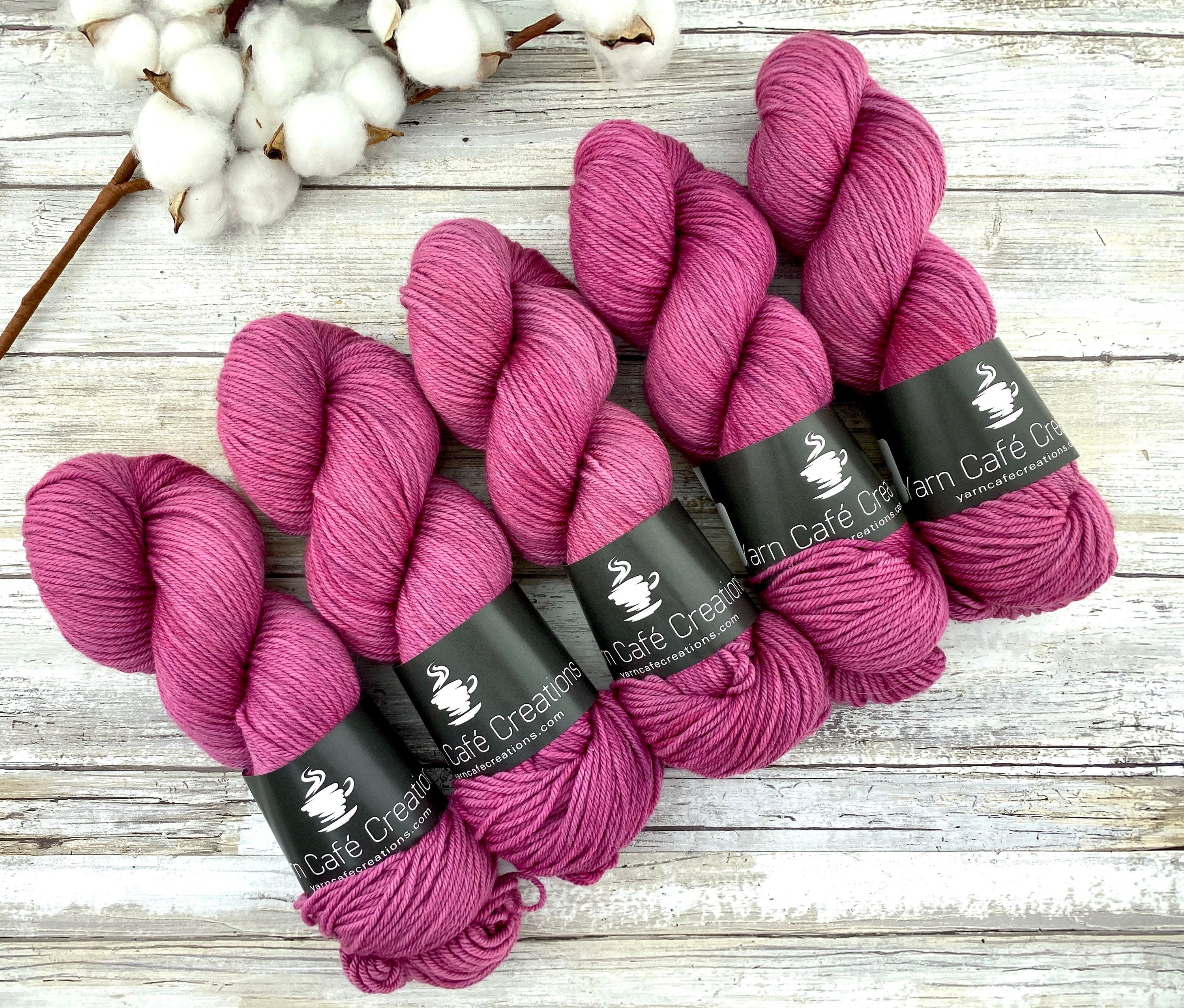 DK Weight Jupiter NonSuperwash Merino Wool HandDyed Yarn