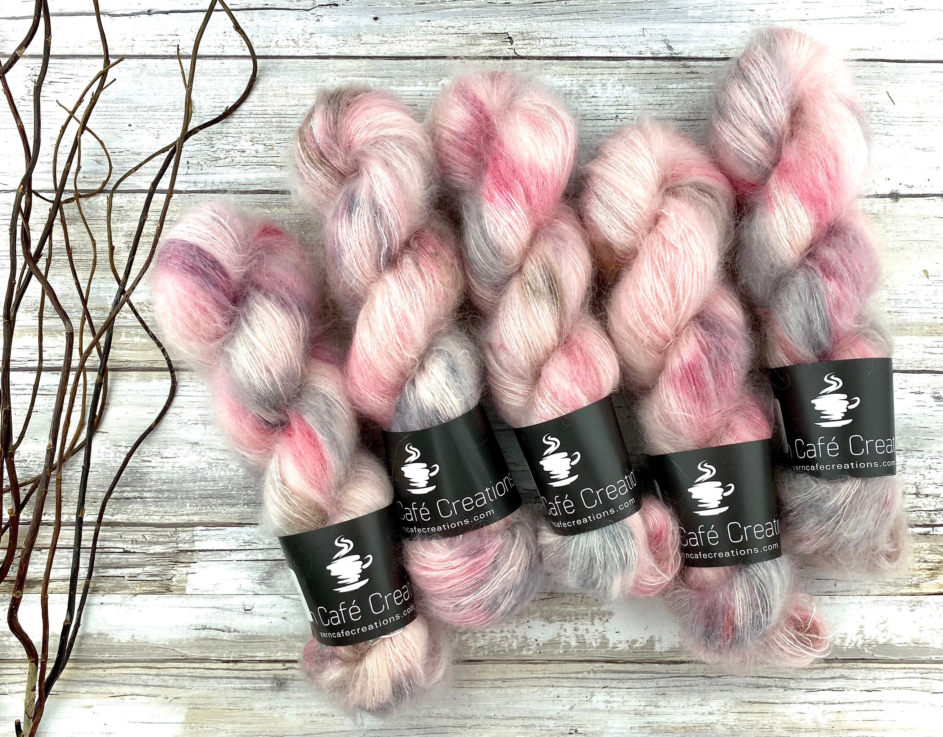 Marry Me? Mohair Silk Hand Dyed Yarn