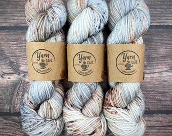 Biscotti Sock | 85/15 SW Merino/Wool Sock Weight| THICKET | Hand Dyed Yarn | Superwash wool