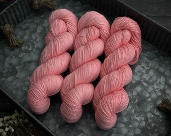 Americano DK Weight | 100% SW Merino Wool | Grapefruit | Hand Dyed Yarn | Superwash wool