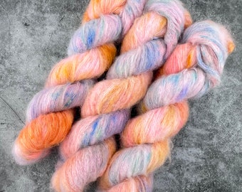 Suri Alpaca/Silk | Rainbow Falls | Hand Dyed
