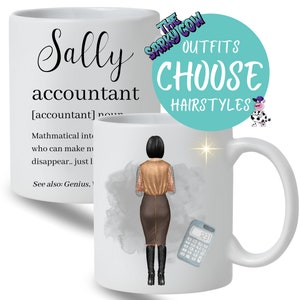 Account Graduation Gift for Her, Personalised Accounts Gifts, Accounting Gifts for Accountant Mug, Gift for Accountant, Gifts in the Uk