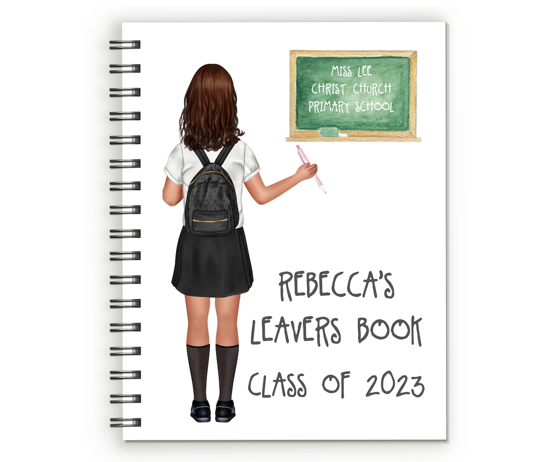 School Leavers Book, Personalised Leavers Book 2021, Year 6 Leavers