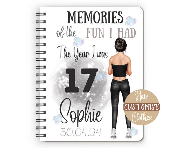17th Birthday Girl Gift for 17 Year Old Girl Gifts for 17 Year Old 17th Birthday Gift for Her Birthday Present for Girls Personalised Uk Etsy UK
