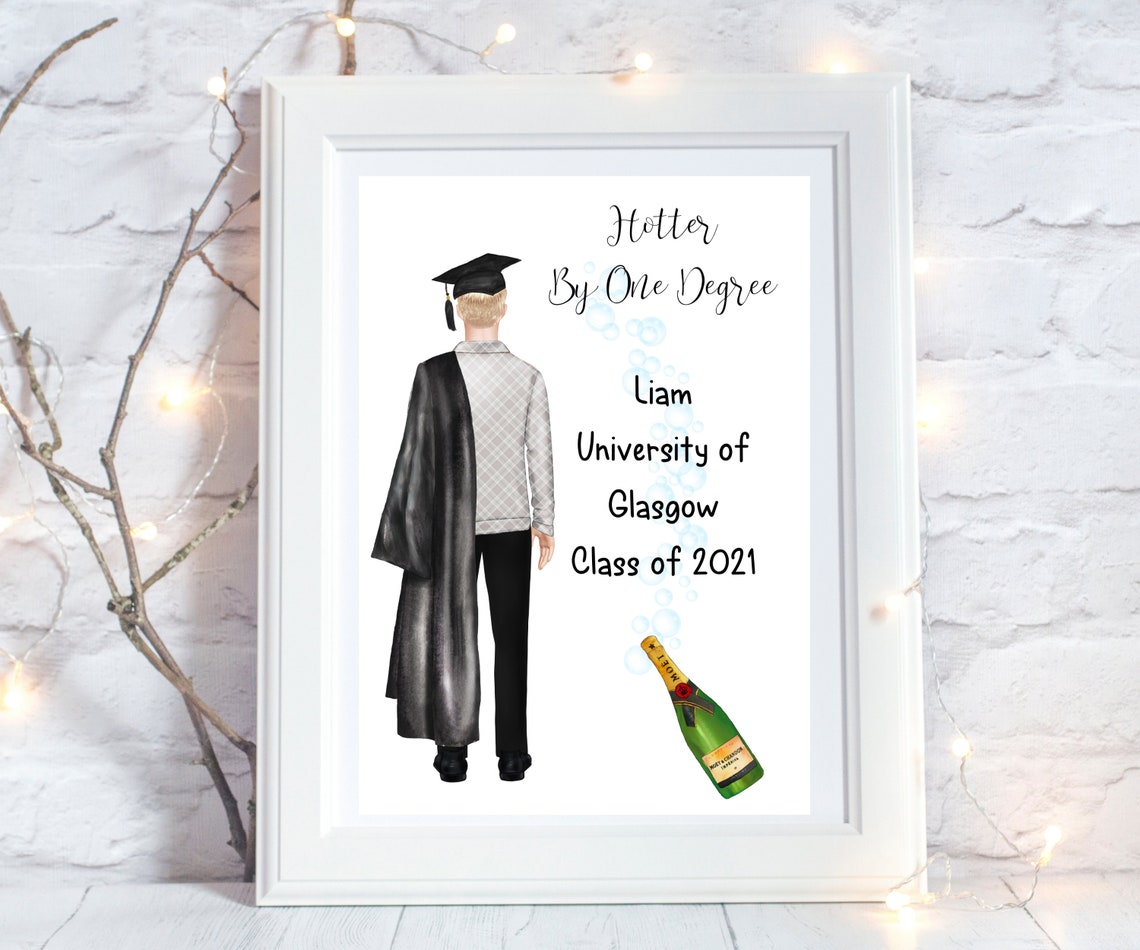Personalised graduation Gift for Him Graduation Gift for Son Etsy