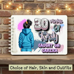 30th birthday gift for her, 30th Gift for Her, 30th Birthday Present for her, 30th Gift for Daughter, Birthday Journal, Birthday Memory Book image 3